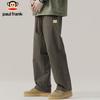 Paul Frank Men's American High Street Loose Straight Cargo Pants