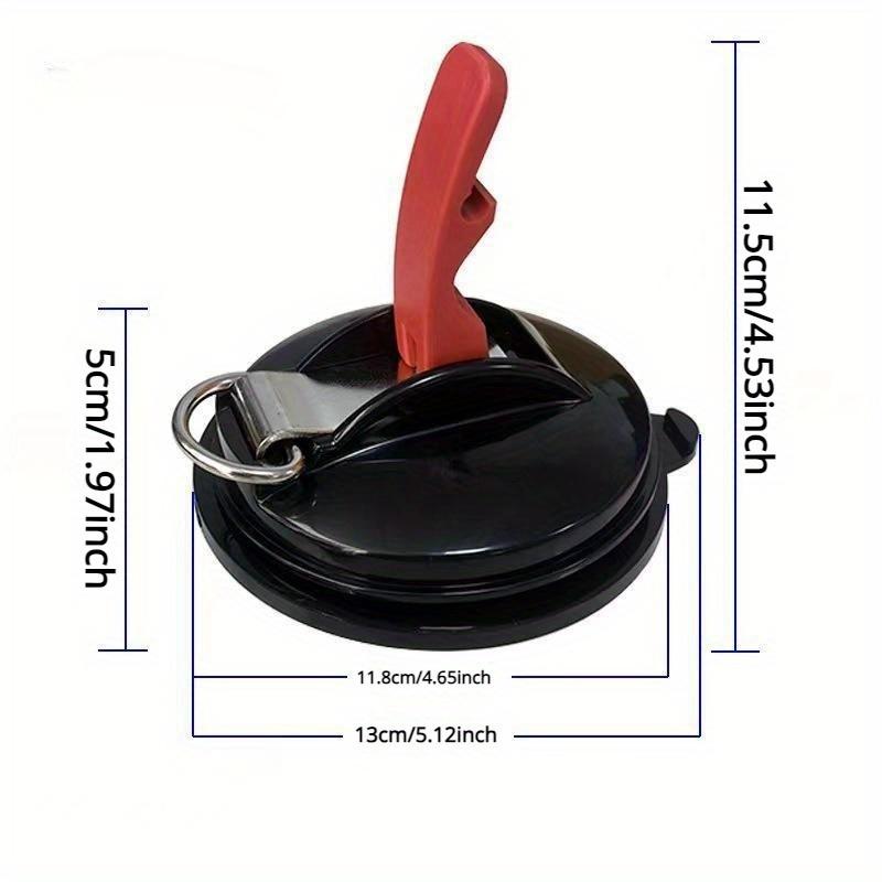 1pc PVC Outdoor Camping Canopy Suction Cup Set with Strong S Hook, Multifunctional Car Window Suction Cup for Rear Curtain Fixation