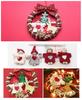 Year Party Accessories Xmas Tree Santa Claus Elf DIY Handmade Christmas Decorations Christmas Ornament Wool Felt Christmas