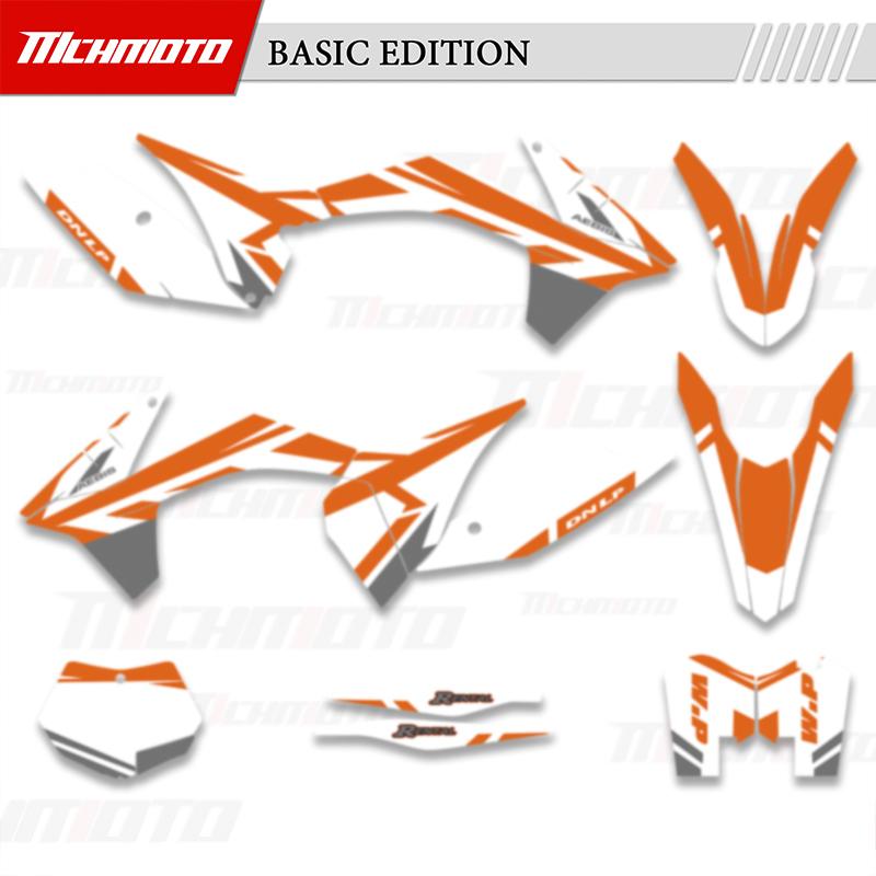 MCHMFG For KTM SX SXF 2011 2012 EXC EXC-F 2012 2013 Full Graphics Decals Stickers Kits Number Name Backgrounds