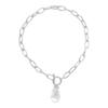 Lightweight Elegant Acrylic Drop Pendant Necklace E Comfortable Clavicle Chain Accessories for Everyday Use