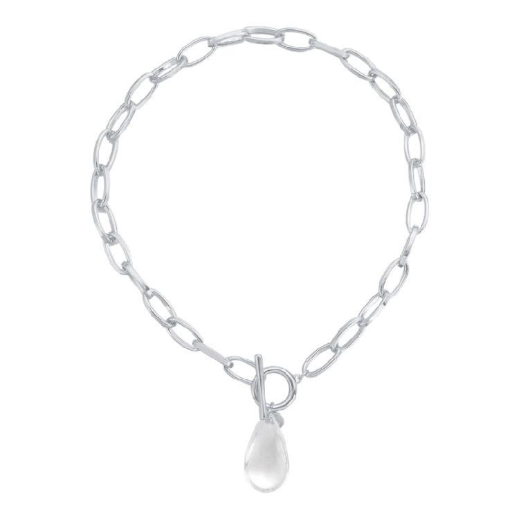 Lightweight Elegant Acrylic Drop Pendant Necklace E Comfortable Clavicle Chain Accessories for Everyday Use
