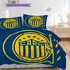 Rosario Central Pattern Bedding Quilt Set Quilt Cover Pillowcase Home Decoration Birthday Gift (1 * duvet cover + 2 * pillowcase, without core)