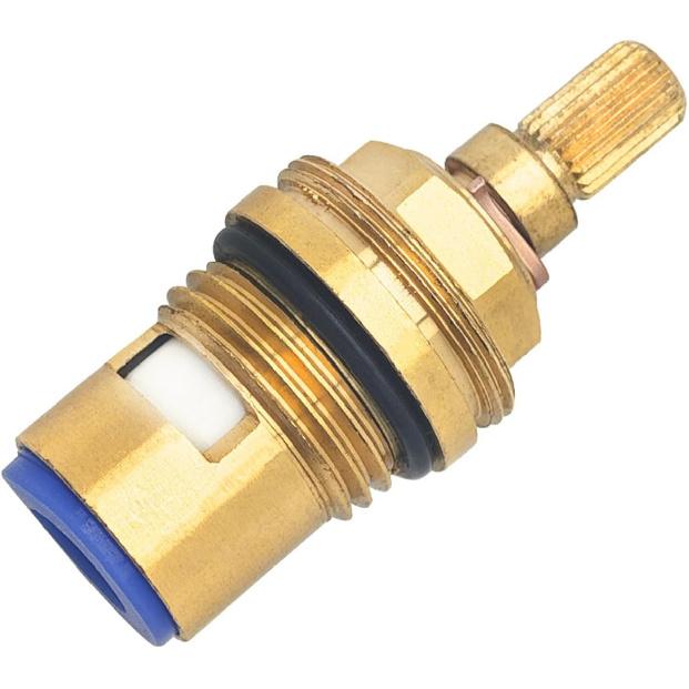45883000 Ceramic Cartridge Compatible with Grohe Faucet Cartridge 1/2 Inch 1/4 Turn Clockwise Open 90 Degrees Right Side Close Cold Water for Ceramic