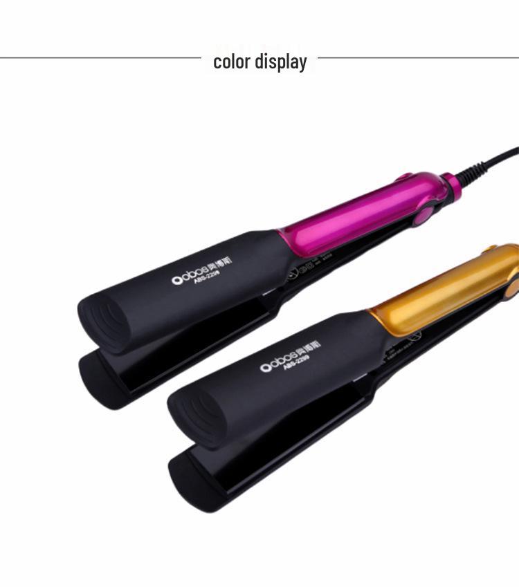 Dual-Use Curling and Straightening Iron for Dorms - Ideal for Students