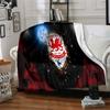 Football Club Cardiff Flannel Blanket, Soft Polyester, Modern Design, All-Season for Camping, Travel, Gifts for holidays or birthdays
