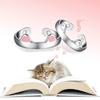 Nouveau Bague Tendance Mignonne Griffe de Chat Ouverture Réglable pour Femmes Hommes Dames Fête Anniversaire Mariage Bague Accessoires Bijoux Cadeau