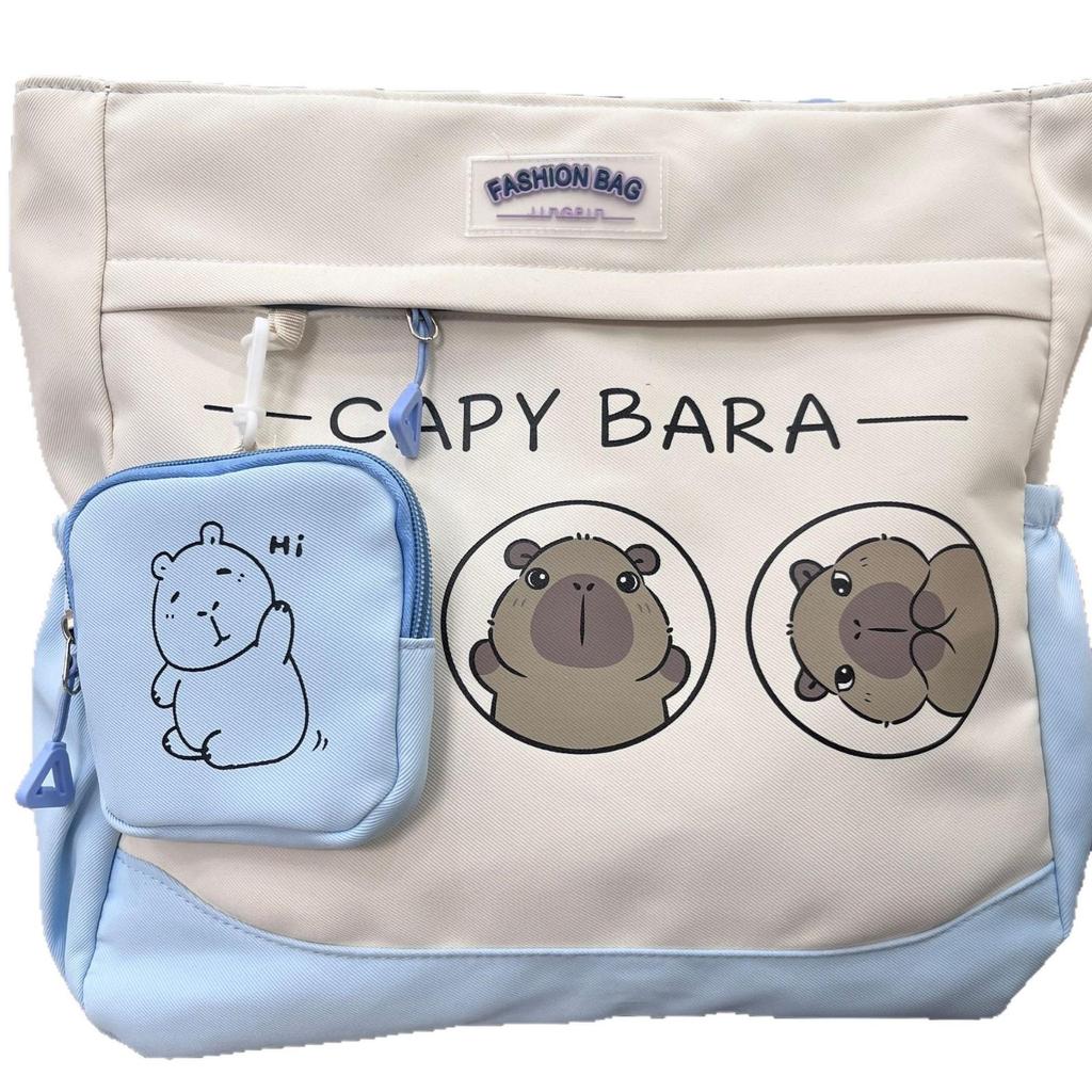 Best-Selling Girls' Colorblock Cute Card Crossbody Bag - Large Capacity for Classes/Tutoring