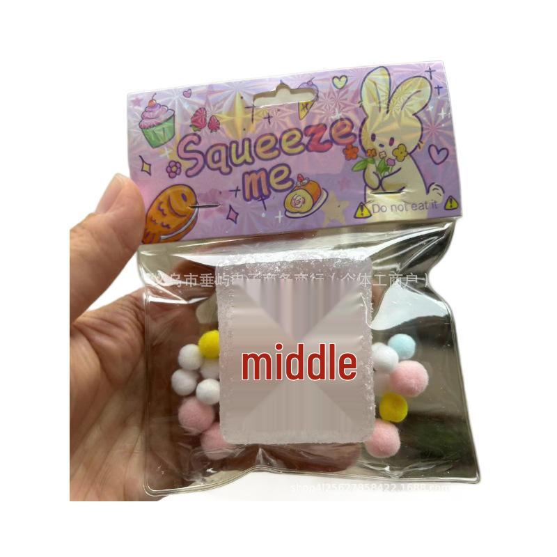 

Creative Large Squishy Mahjong Slow Rebound Stress Relief Toy Red Mahjong White
