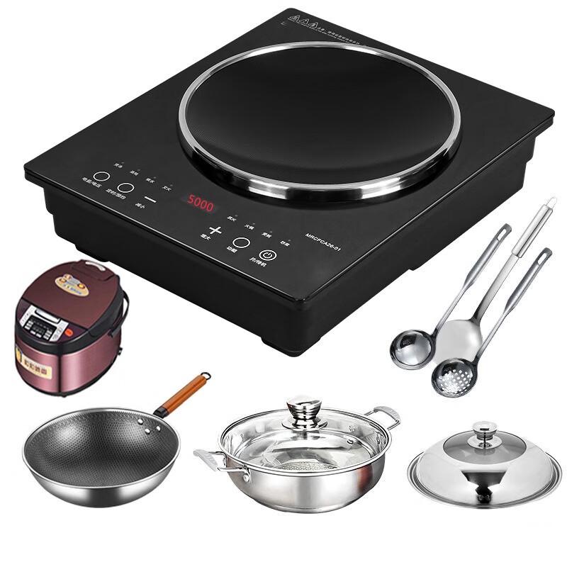 

Beiduoyang 5000W Touch Screen Concave Induction Cooker