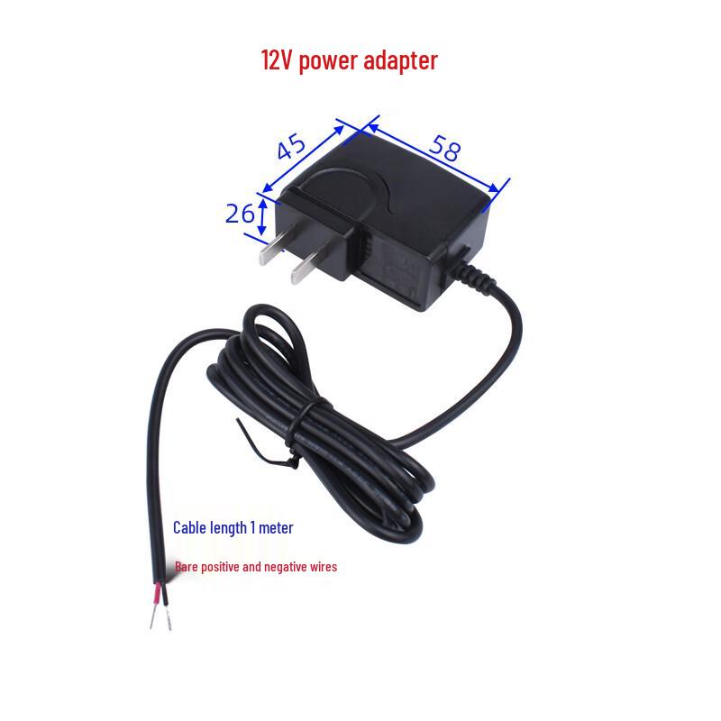 

12V 1A Bare Wire Power Adapter