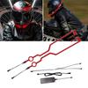 2pcs Motorcycle Helmet Night Riding Cold Light Signal Flashing Strip LED Luminous Sticker Strip DIY Helmet Cold Light Film