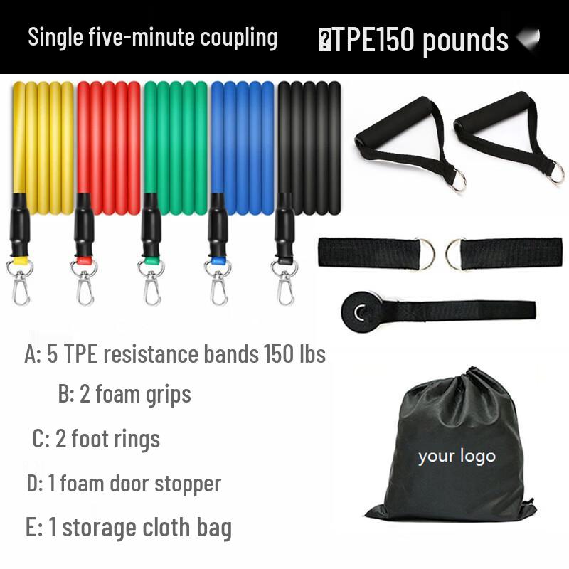 TPE Resistance Band for Fitness Training