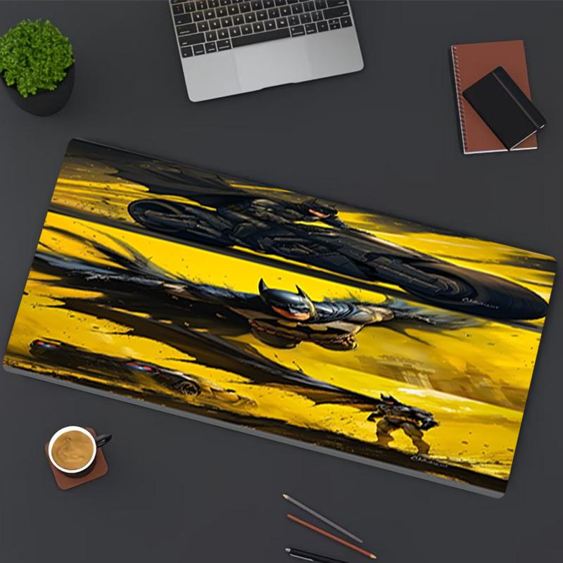 Superheroes Print Mouse Pad, for Keyboard Pad Laptop PC Mat for Office Home Use, Desk Decor, Perfect Birthday Gift for Gamers