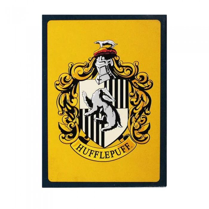 HARRY POTTER Hufflepuff Crest Metal Fridge Magnet