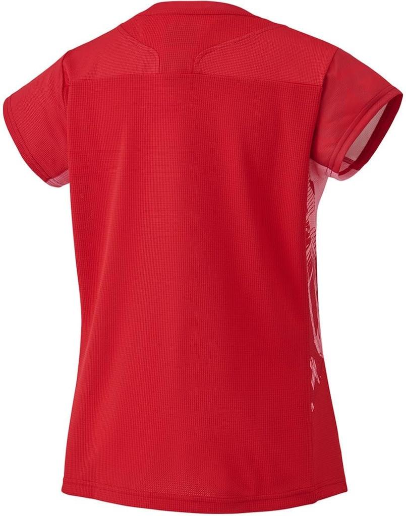 Yonex Game Tango Red Size Size S Women's Shirt, (587), 20858,