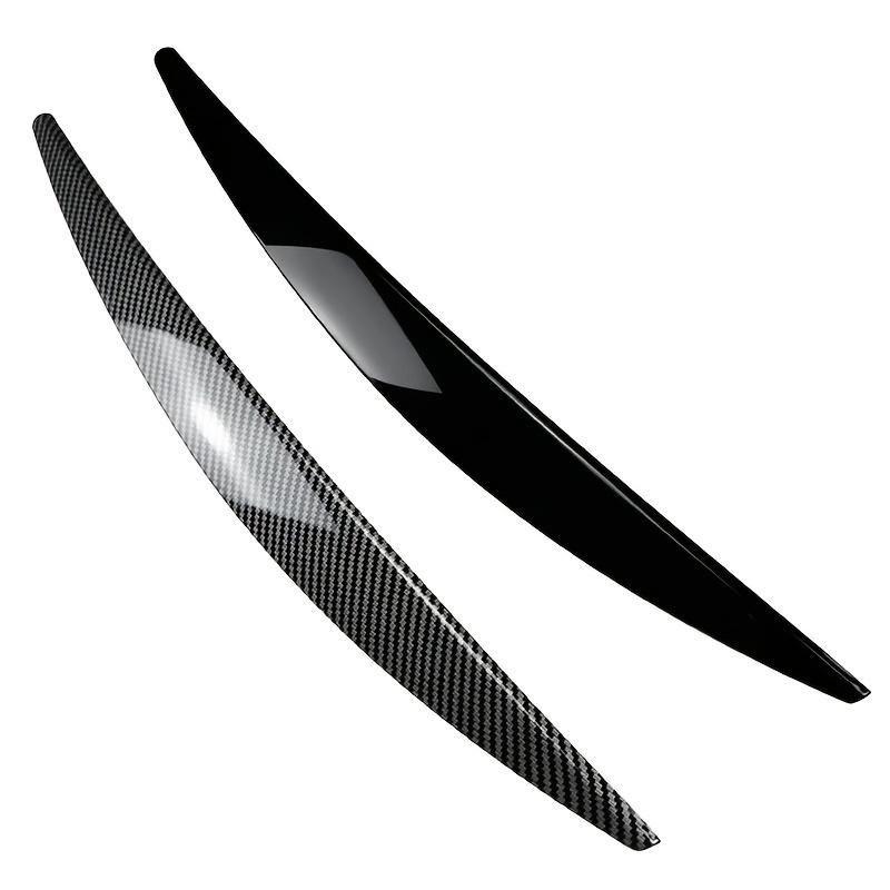 Voor Skoda Octavia MK3 2015-2017 Koolstof Koplamp Lamp Ooglid Wenkbrauwen Cover Trim Koplamp Trim Auto Accessoire Koplamp Cover