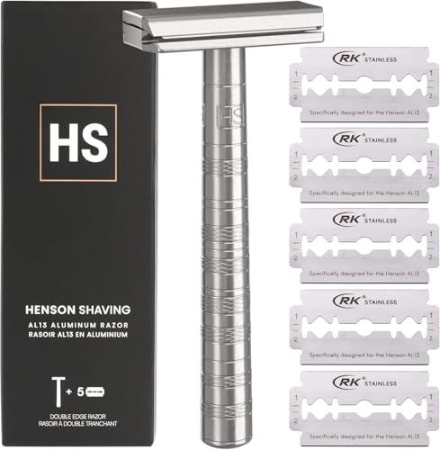 [Genuine Product/Manufacturer's Warranty Included] HENSON SHAVING AL13 Shaver MILD (AIRCRAFT ALUMINUM)