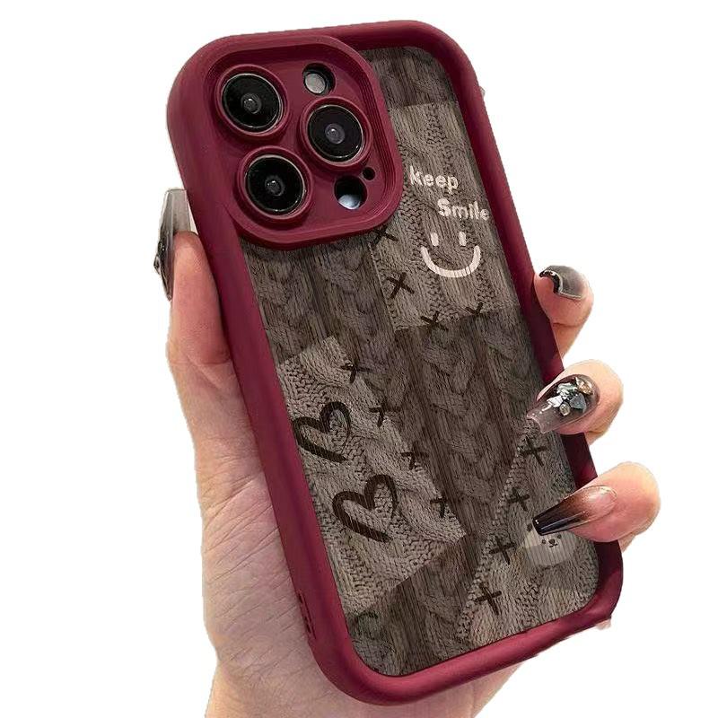 Sweater Little Bear iPhone 17/17ProMax/16/15/14Pro/13/12 Cute Phone Case