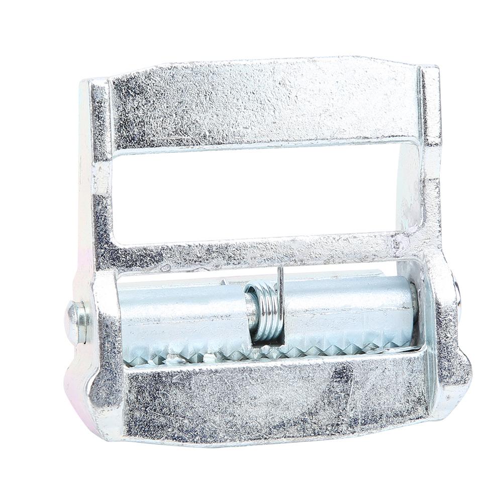 Zinc Alloy Buckle for Heavy Duty Tiedown Cargoes Strap Fixed Tensioner Ratchet Buckle(White Zinc 50mm)