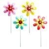 Garden Stakes Iron Flower Stakes Outdoor Garden 38cm Long Indoor Displays Pot Plants Decor Wrought Iron Flower Stakes