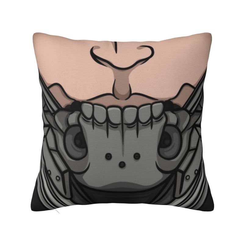 

Metal Gear Solid Режим тревоги Английская наволочка 45x45см Мягкая декоративная подушка для видеоигр для дивана Квадратная наволочка Украшение 30x30cm 12x12in