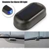 Neues LED-Auto-Alarmlicht, Solar-Autoalarm(blau)