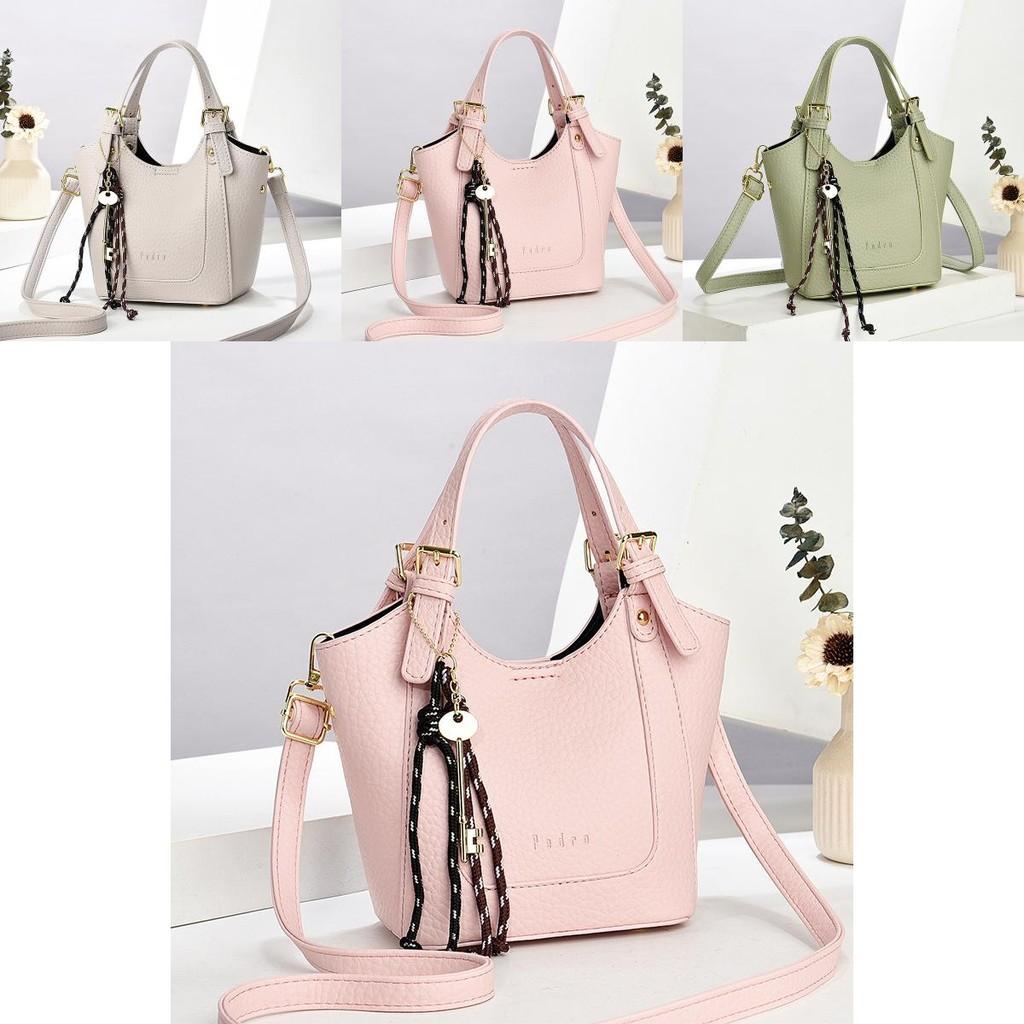 Delightful Cream Colored Handheld Bag For Women With Sturdy Shoulder Strap Perfect For Spring Adventures