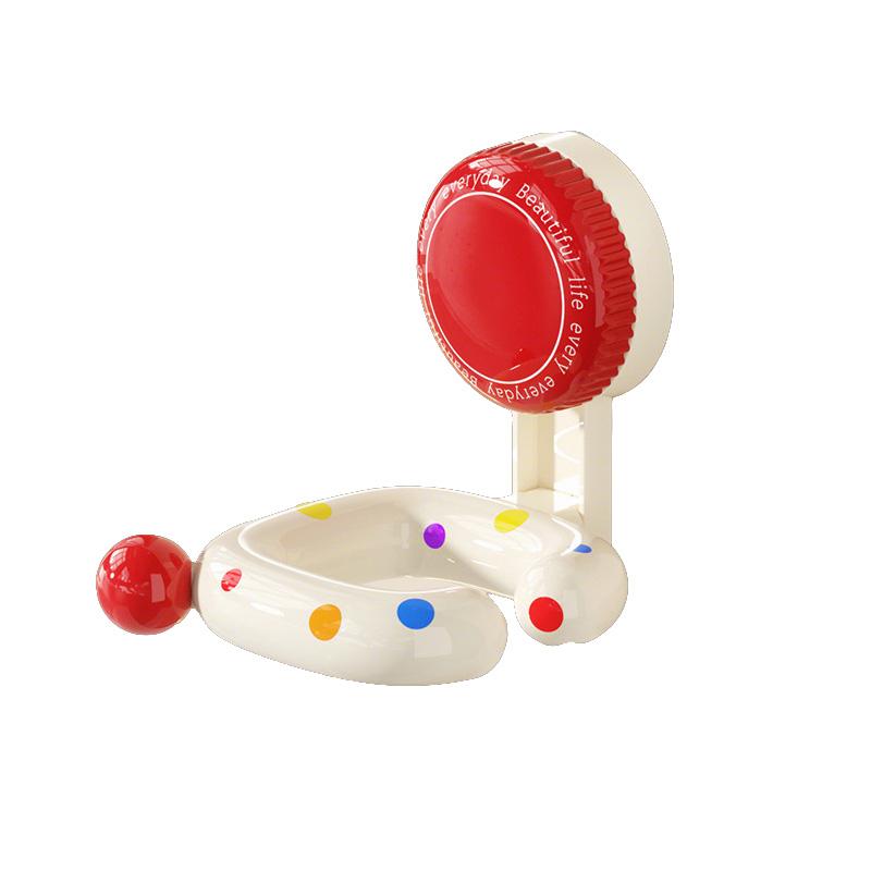 

Компактная волнистая точка, самоклеящаяся подставка для фена без сверления, с мощной фиксацией на присоске, очень подходит для настенного монтажа дома