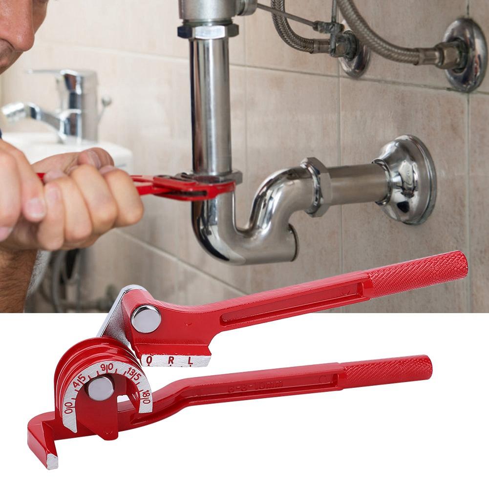 Tube Bender 180 Degrees  3?Slot Handheld Copper Aluminum Tube Manual Bending Elbow Tool Aluminum Alloy