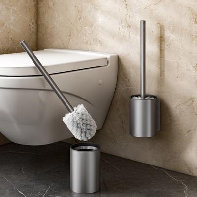 Wall Mounted Toilet Cleaning Brush Long Handle Bathroom Cleaning Tools Toilet Brush Holders
