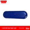 5V USB LED Night Light - Portable Flash Drive Style for Bedroom, Camping, or Stalls