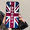 London British Union Jack Phone Case For iPhone 17 Pro Max 17 Air 14 13 12 11 15 16 Pro Max Mini 16 Plus 16e Cover
