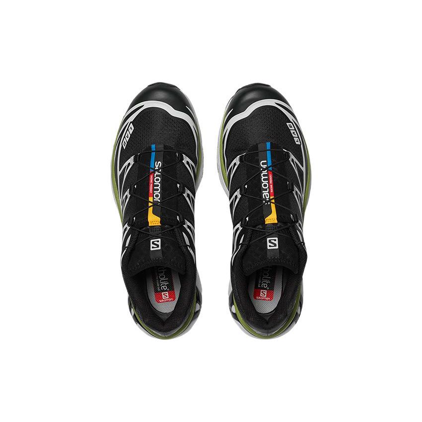 SALOMON XT-6 Retro Trend Mesh Fabric Slip Resistant Durable Breathable Lightweight Low Top Casual Trail Training Urban Commuting Running Shoes 417516