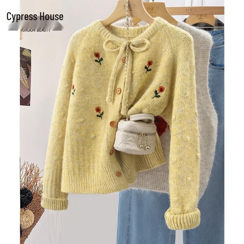 Sipaishe Women s Relaxed Fit Cardigan Sweater One Size