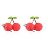 Home Pendant 8/12 Inch Cherry Paper Lantern Foldable Handmade DIY Prop Lantern Fruit Theme Hanging Lampion Kindergarten