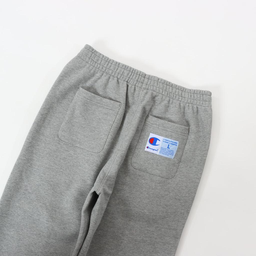 Pánské tepláky COTTON USA One Point Logo Embroidery Action Style Oxford Gray [Champion] C3-A219