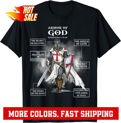 Armor Of God Bible Verse Great Gift For Religious Christian T-Shirt