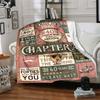 Chapter 40 Milestone Celebration Customize Your Name Blanket Soft Cozy Perfect For Sofa Couch Office Bed Picnics Ideal For All Seasons Modern Style