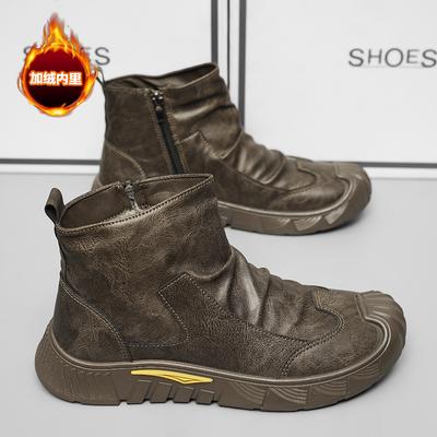 Herrenschuhe Winter 2025 neu wasserdicht, rutschfest und abriebfest Werkzeugschuhe trendige vielseitige Schuhe Herren Freizeit Arbeitsschutzschuhe
