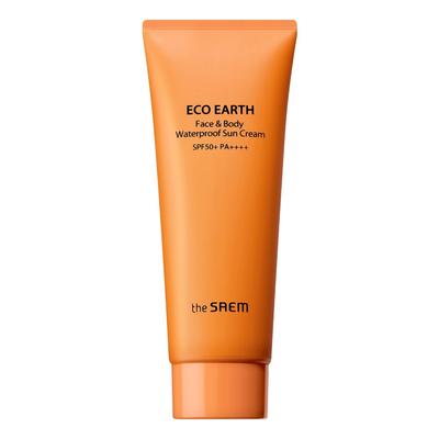 Eco Earth Face and Body Sun Cream SPF50+ PA++++, 100g, 1 Unit