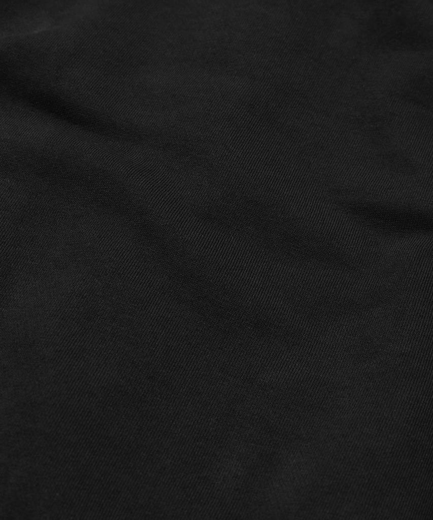 Suade Normal Hood Zip Up [Black]