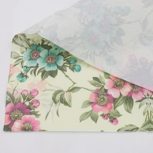 Frcolor Paper Napkins, Floral Print, 40 Count, Stylish Printed Napkins