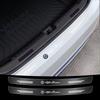 Transparent Rear Guard Plate Sticker Decoration Auto Accessory For Giulietta GT 159 147 156 Brera Giulia Stelvio