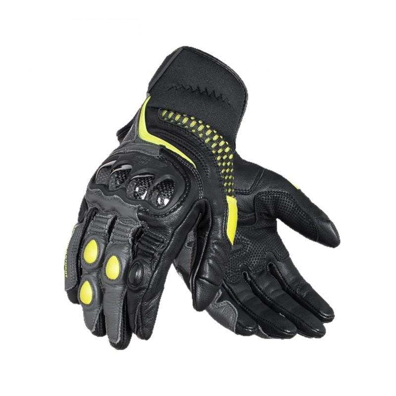 Carbon Fiber Style Motorcycle Riding Gloves Men Women All Season Full Finger Protective Gear With Touchscreen