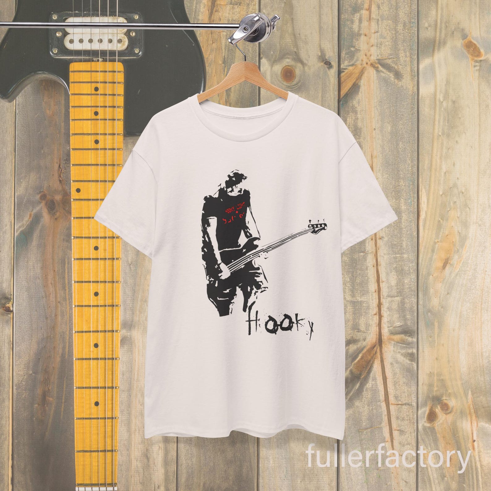 Peter Hook T-Shirt, Minimalist Music Graphic, Post Punk Gift, Bass Guitar Fan Shirt, Peter Hook and The Light T-Shirt M