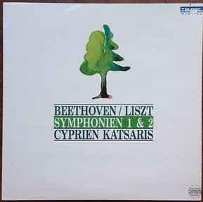 LP Record LUDWIG VAN BEETHOVEN / FRANZ LISZT, - Symphonien 1 & 2 644006 Teldec 1988 Germany Classical Used