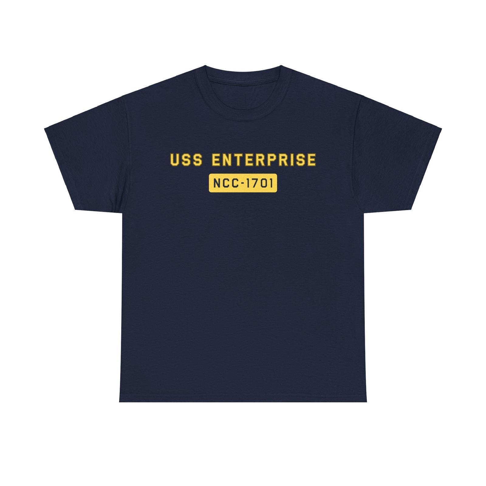 USS Enterprise Classic Original Series Unisex Heavy Cotton Tee XXXL