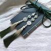 Plastic/Resin Hanfu Gown Sash Chinese Style Ethnic Style Peace Buckle Sash Pendant Ancient Hanfu Waist Belt Costume Accessories