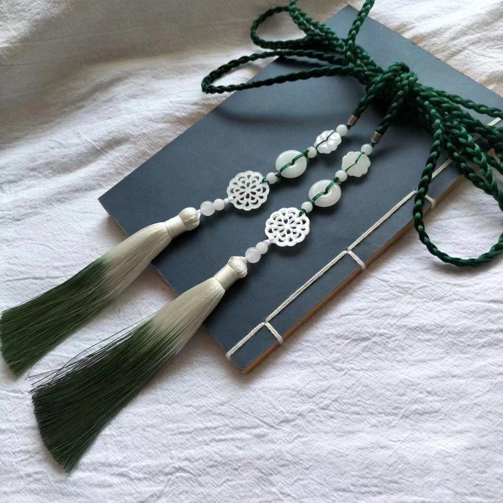 Plastic/Resin Hanfu Gown Sash Chinese Style Ethnic Style Peace Buckle Sash Pendant Ancient Hanfu Waist Belt Costume Accessories